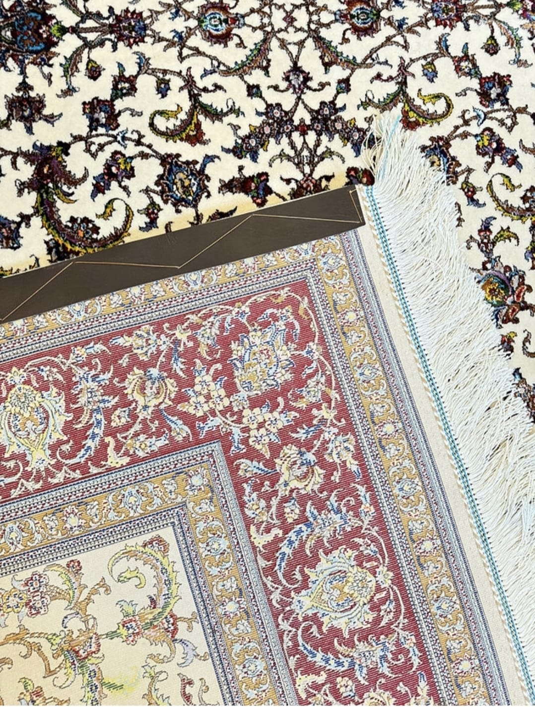 Silk and Wool Iran Tabriz Double knotted top quality Carpet Persian Design