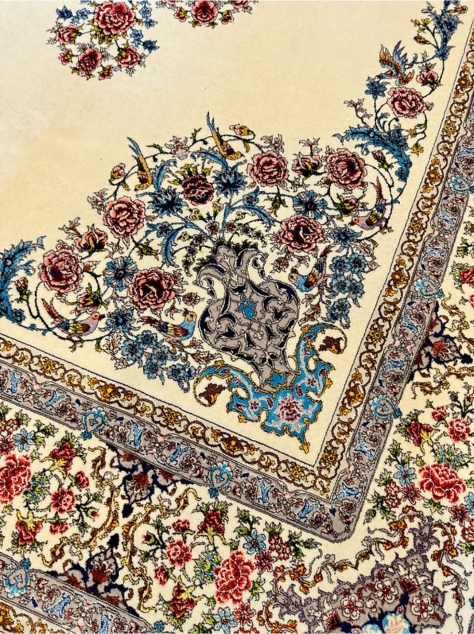 Silk and Wool From Iran Tabriz