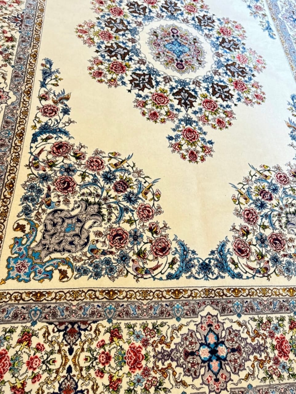 Silk and Wool From Iran Tabriz