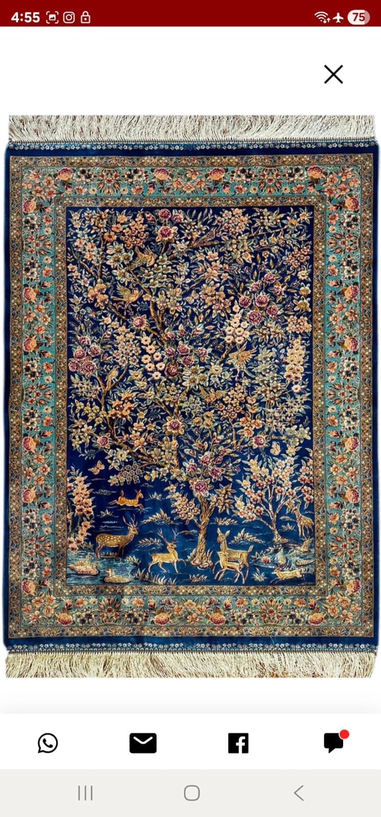 Persian Design Made by hand and machine