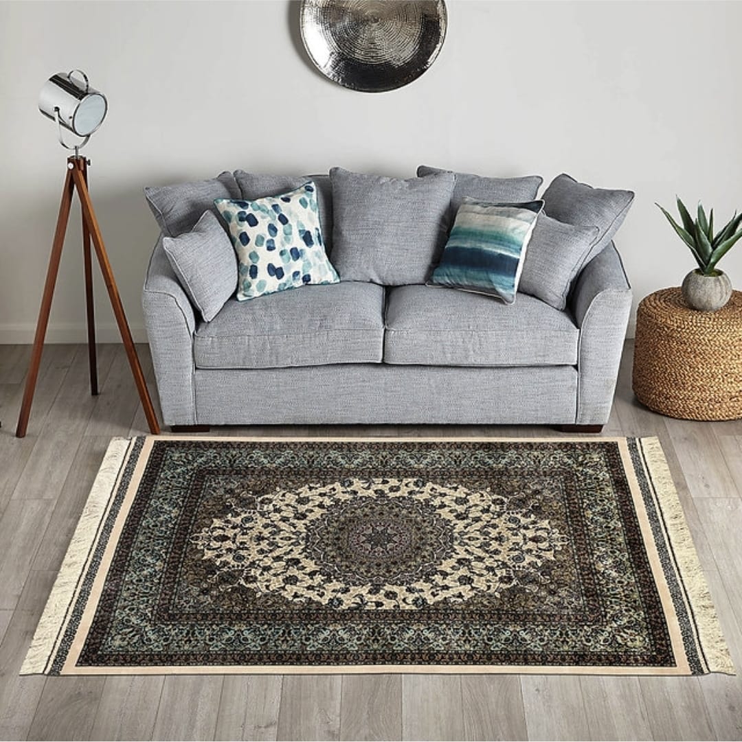Double knotted Top quality silk Carpet Persian Qom