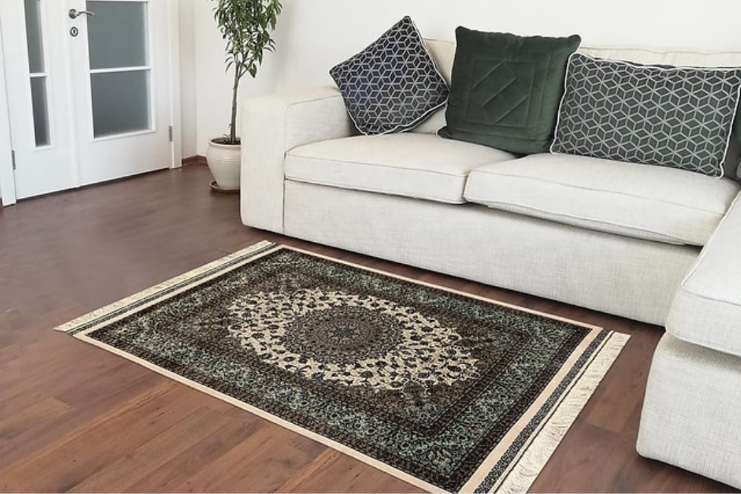 Double knotted Top quality silk Carpet Persian Qom