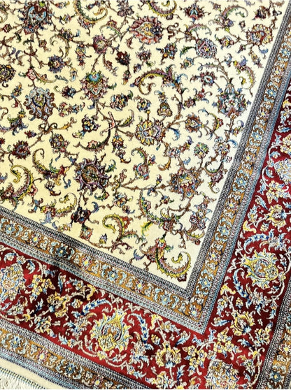 Silk and Wool Iran Tabriz Double knotted top quality Carpet Persian Design