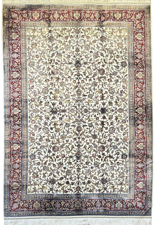 Silk and Wool Iran Tabriz Double knotted top quality Carpet Persian Design