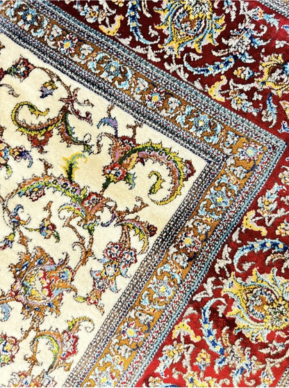 Silk and Wool Iran Tabriz Double knotted top quality Carpet Persian Design