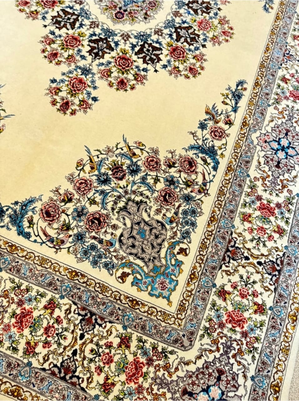 Silk and Wool  From Iran Tabriz