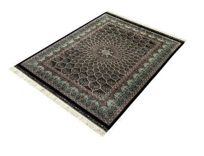Persian Qom Double knotted Top quality silk Carpet
