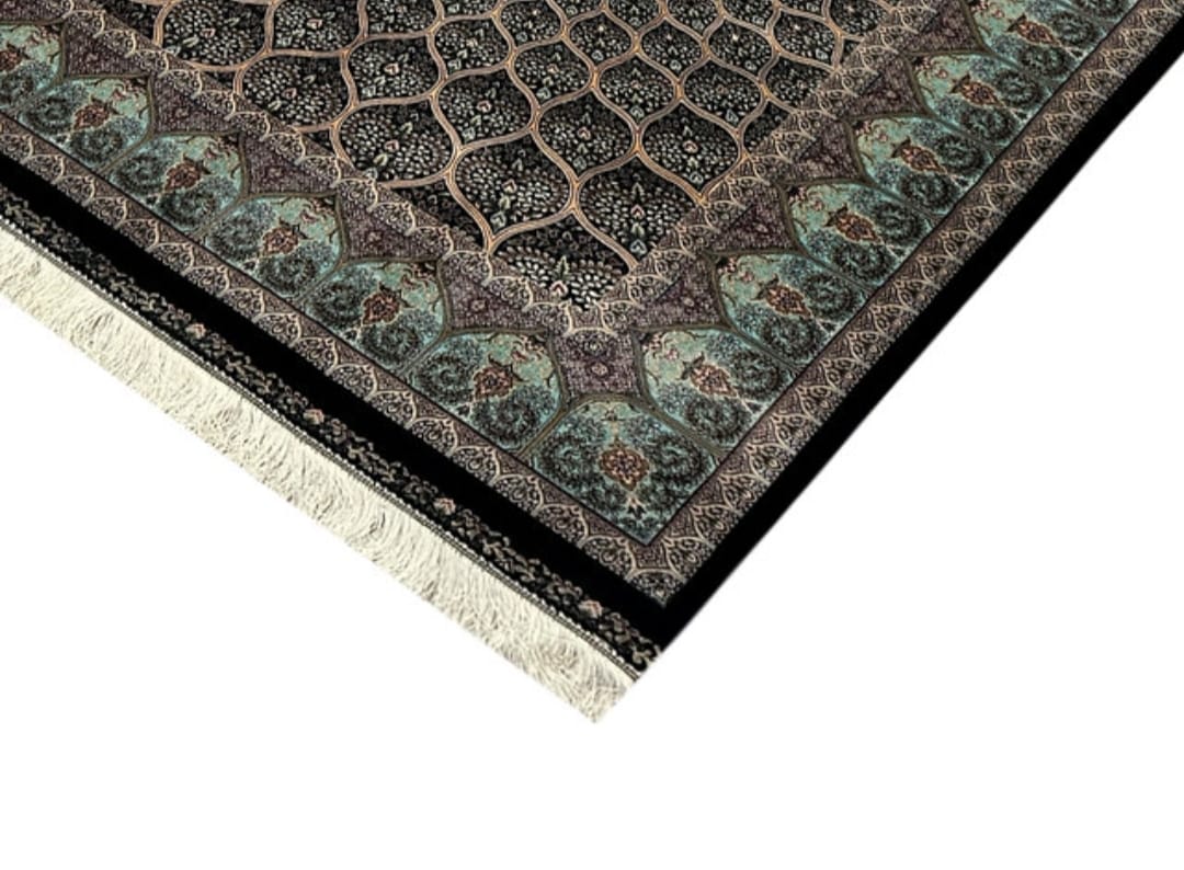 Persian Qom Double knotted Top quality silk Carpet